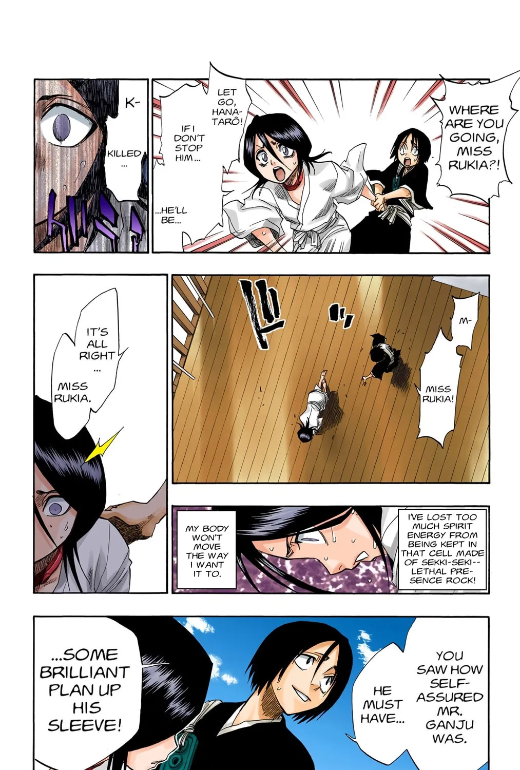 Bleach Colored Manga
