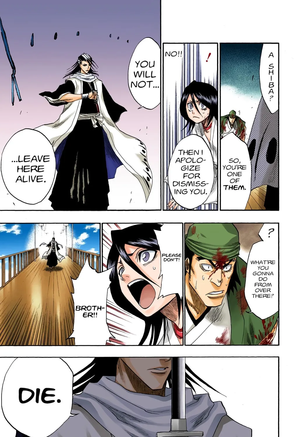 Bleach Colored Manga