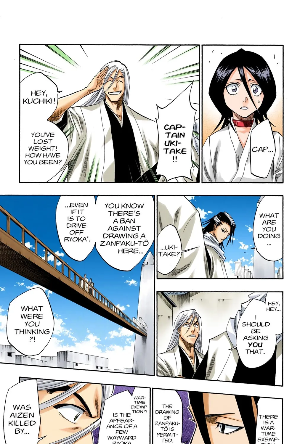 Bleach Colored Manga