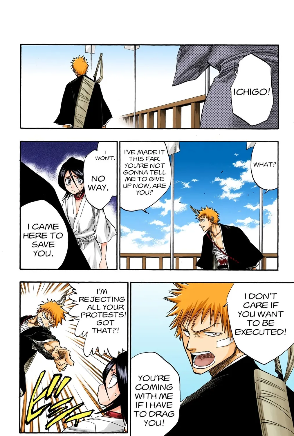 Bleach Colored Manga