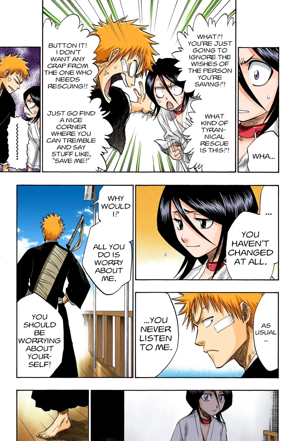 Bleach Colored Manga