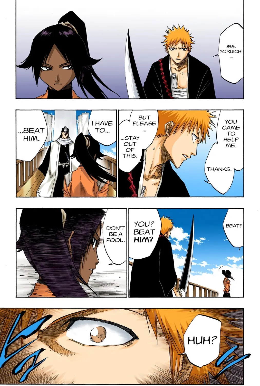 Bleach Colored Manga