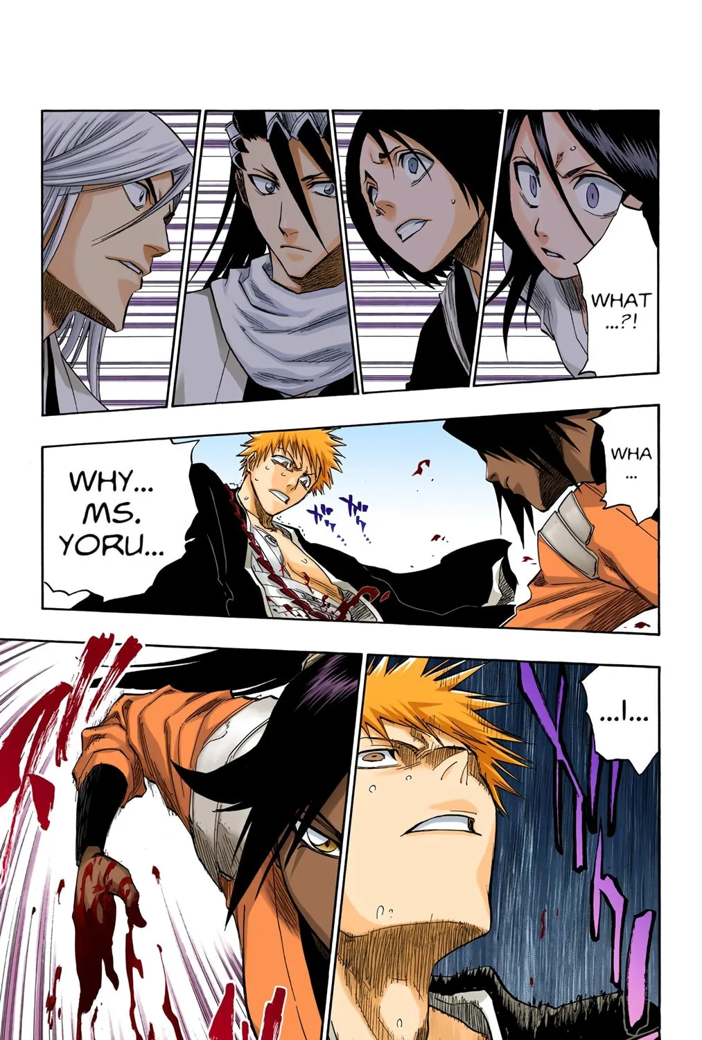Bleach Colored Manga