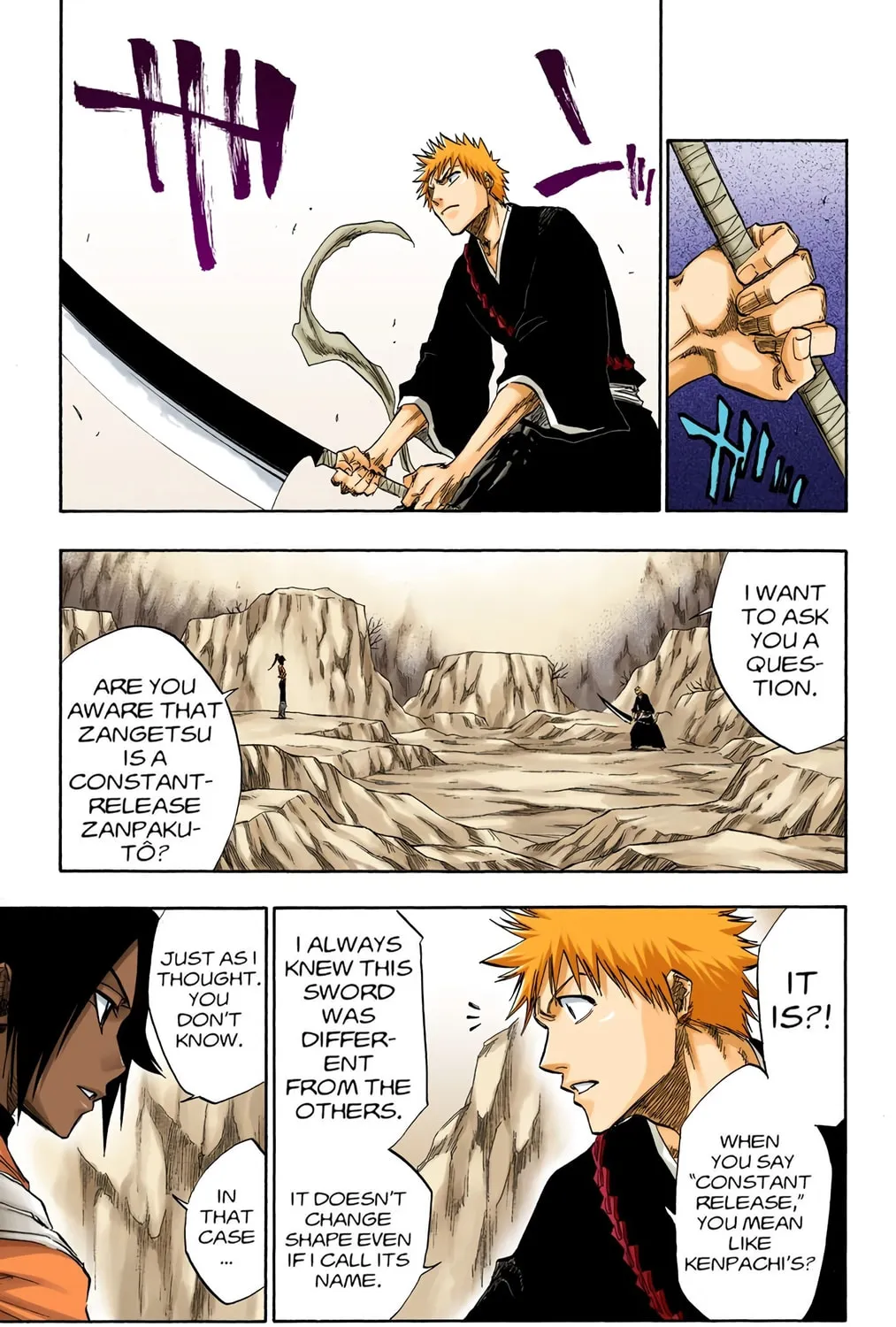 Bleach Colored Manga