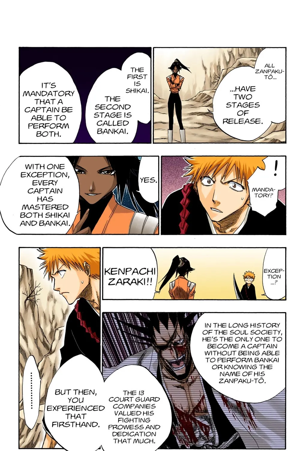 Bleach Colored Manga