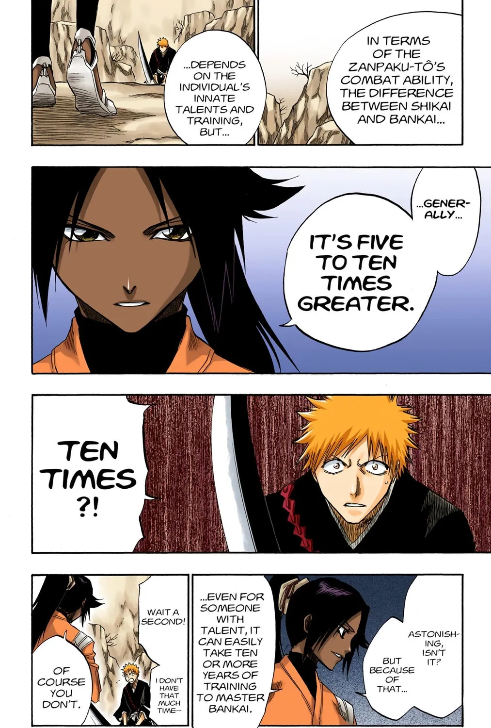 Bleach Colored Manga