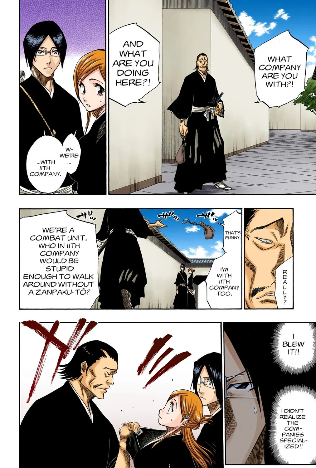 Bleach Colored Manga