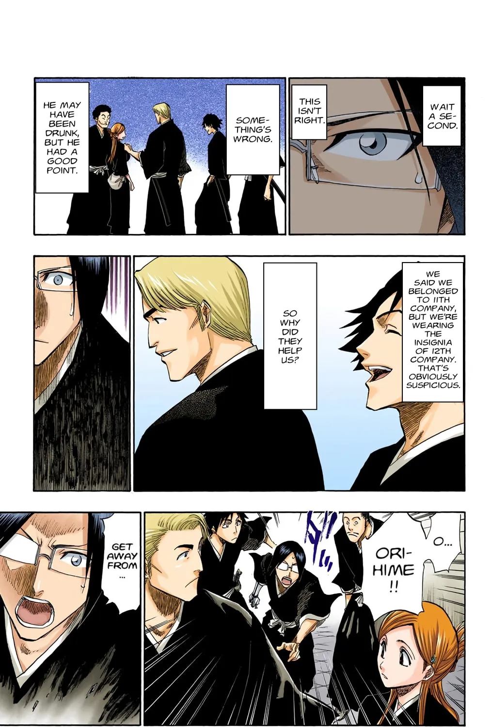 Bleach Colored Manga