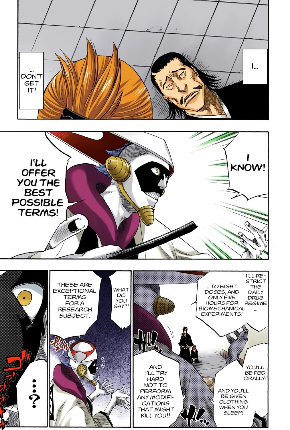 Bleach Colored Manga