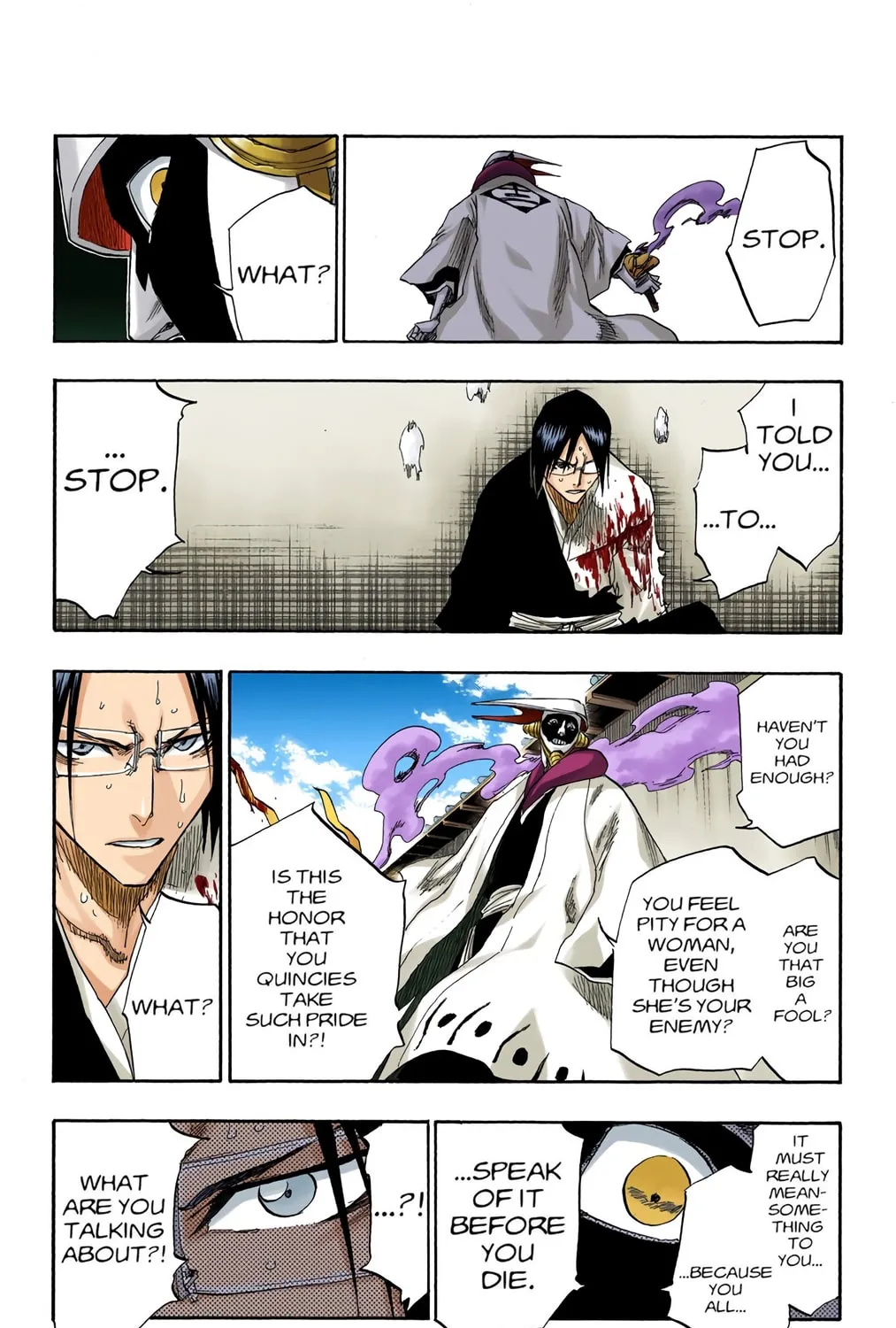Bleach Colored Manga