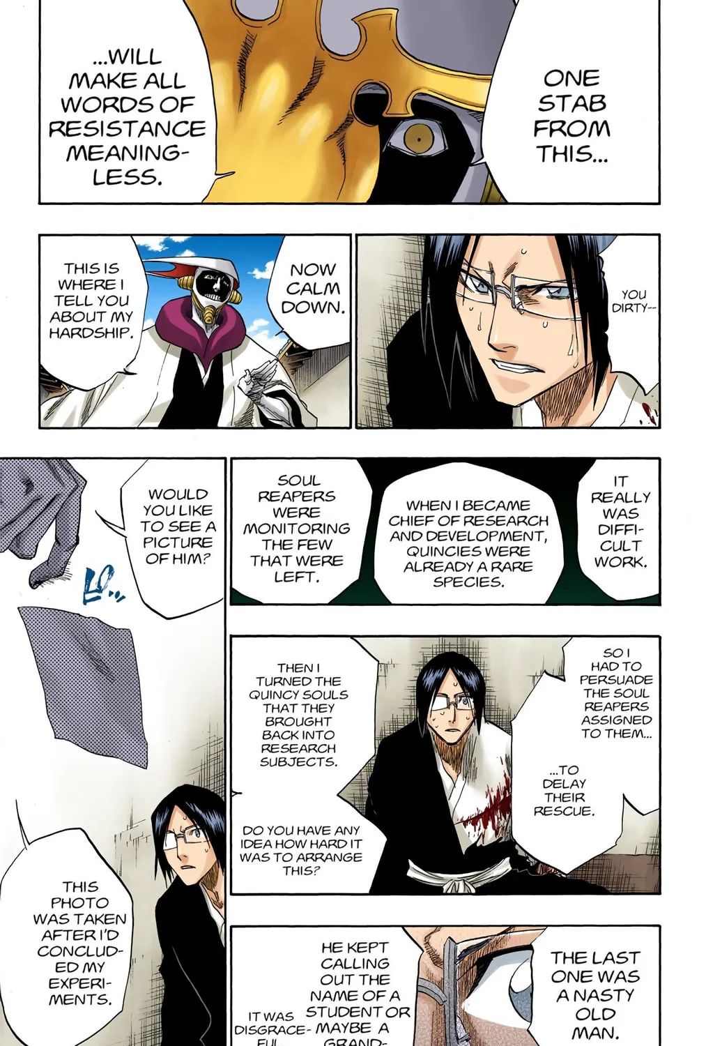 Bleach Colored Manga