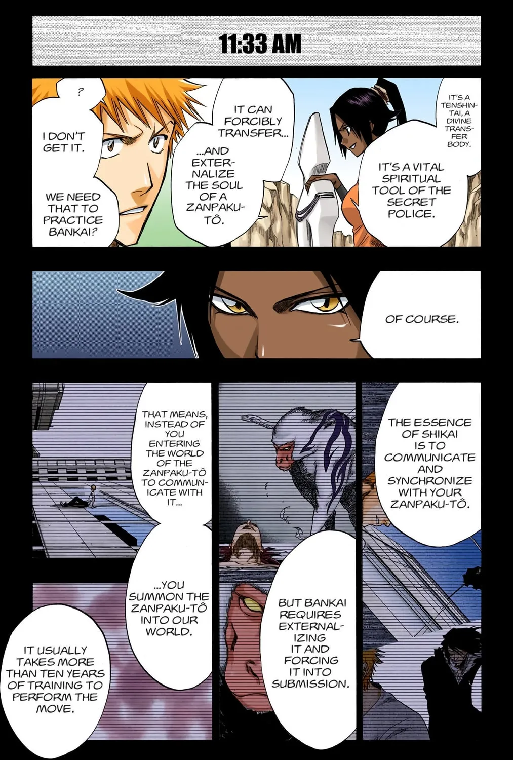 Bleach Colored Manga