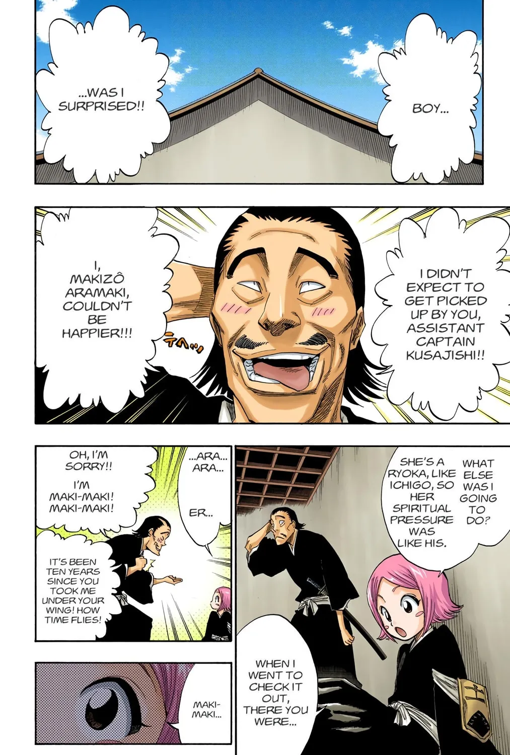 Bleach Colored Manga