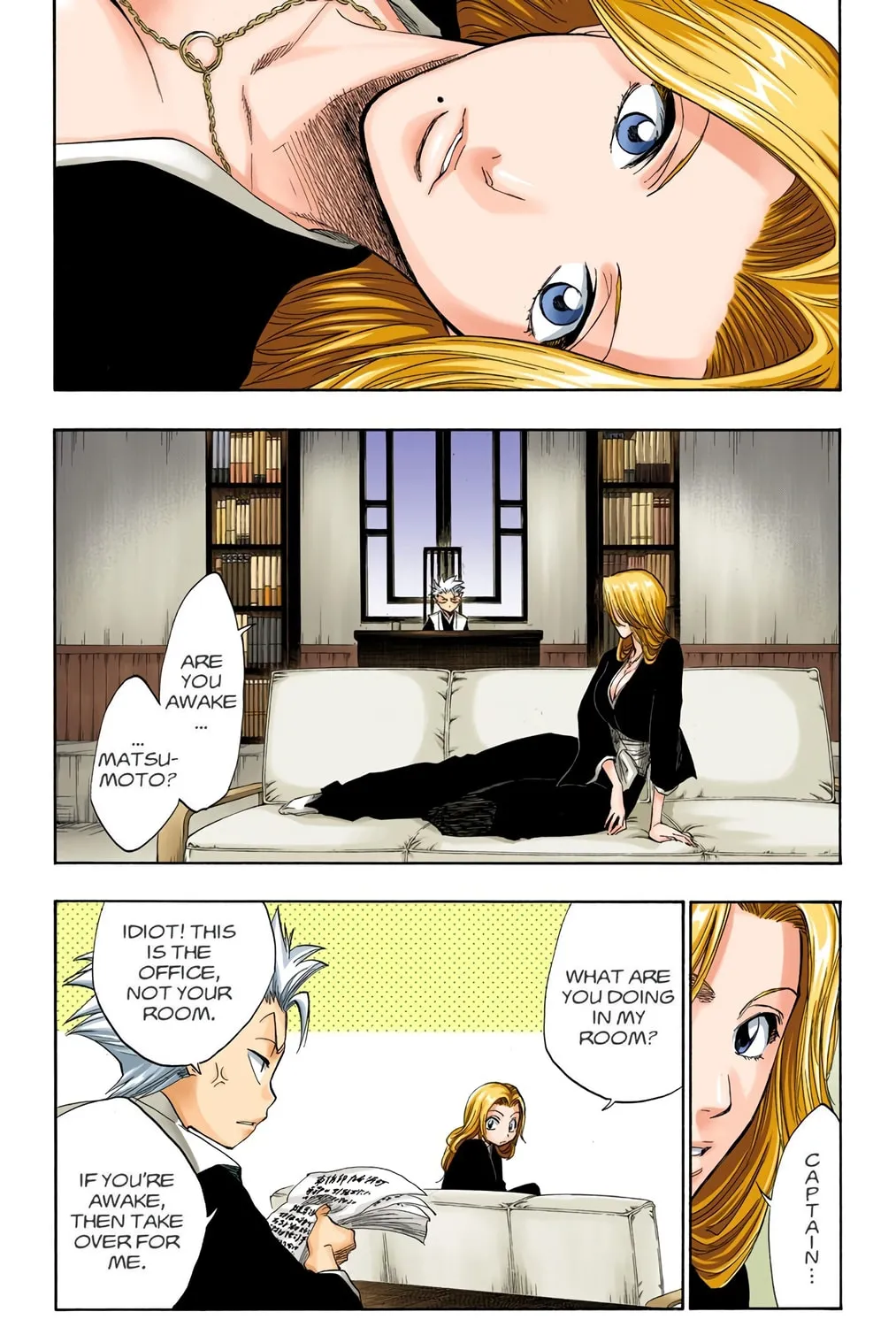 Bleach Colored Manga