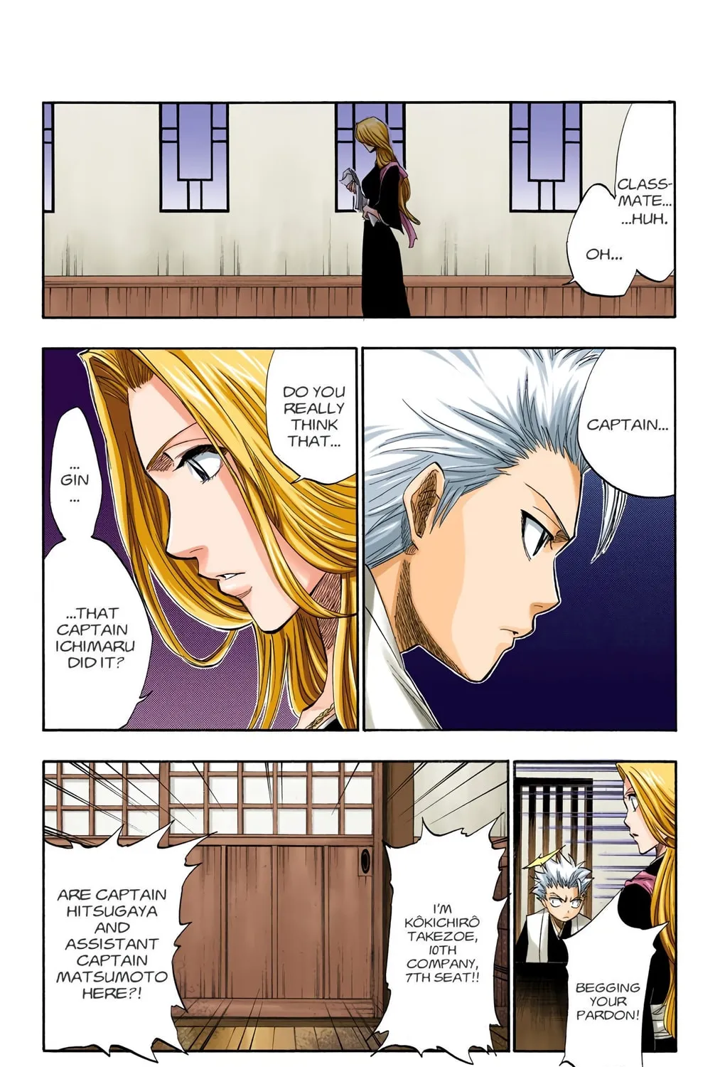 Bleach Colored Manga