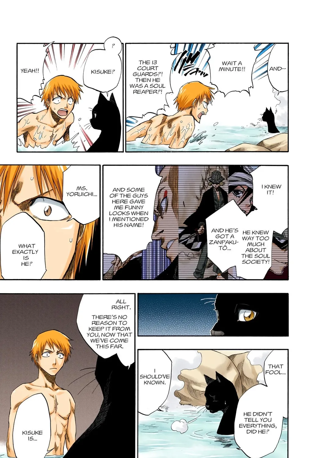 Bleach Colored Manga