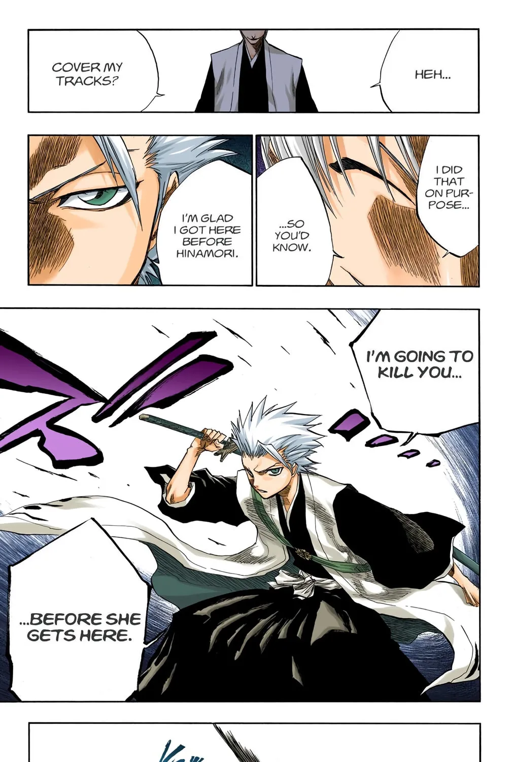 Bleach Colored Manga