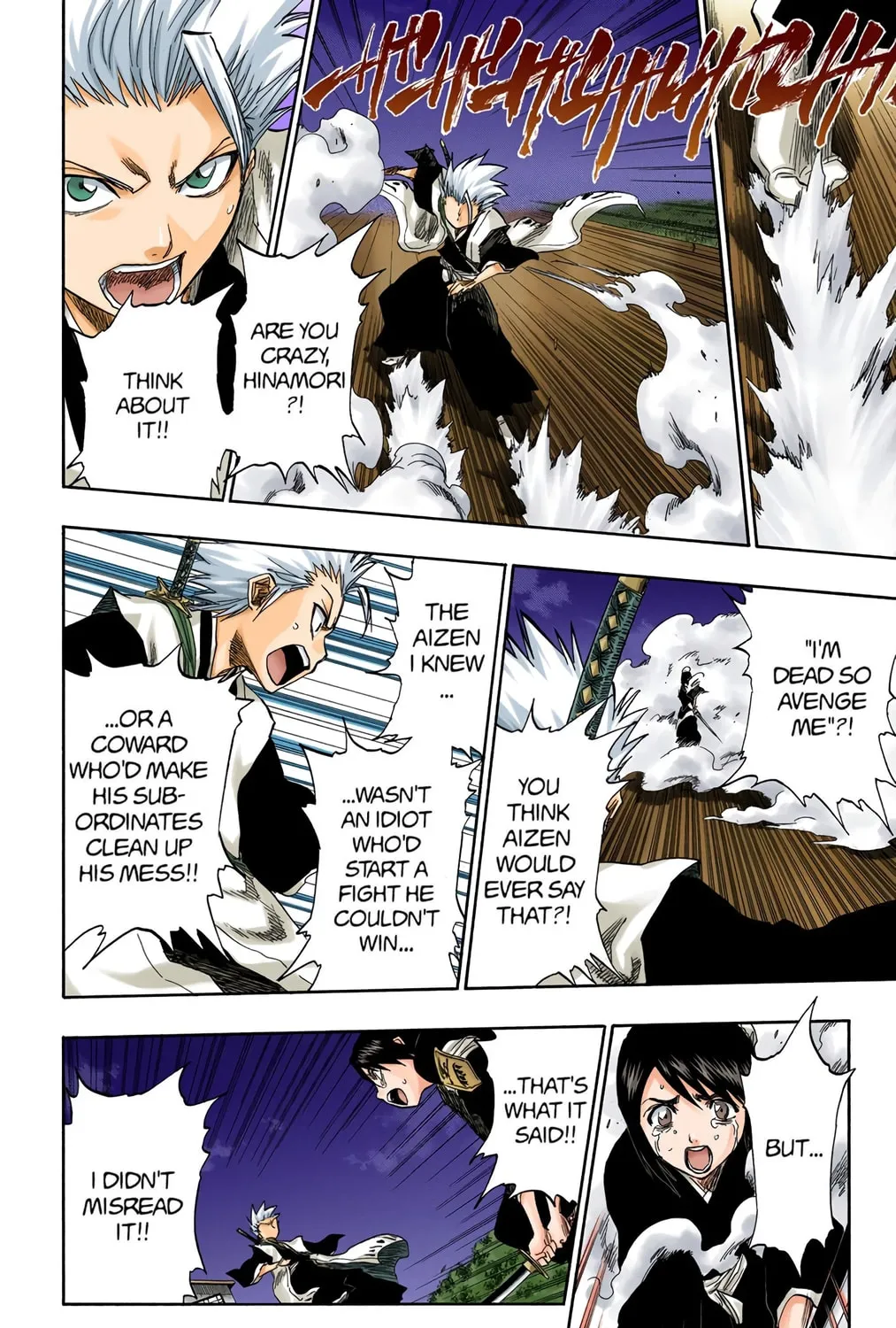 Bleach Colored Manga