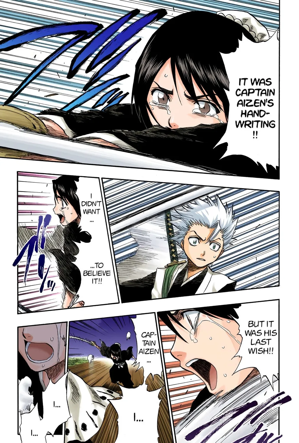 Bleach Colored Manga