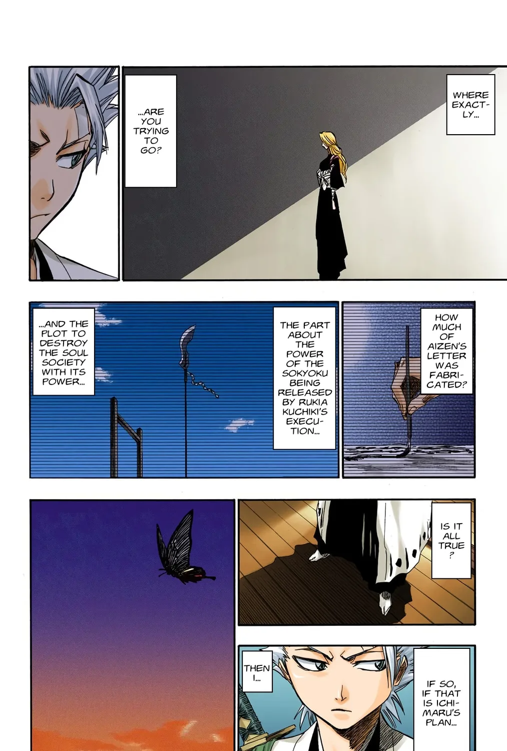 Bleach Colored Manga