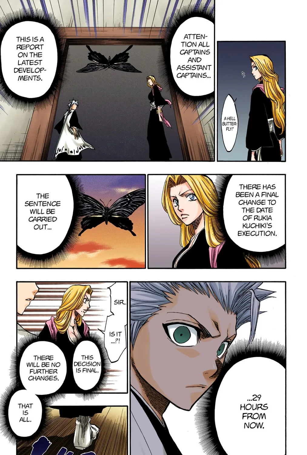 Bleach Colored Manga