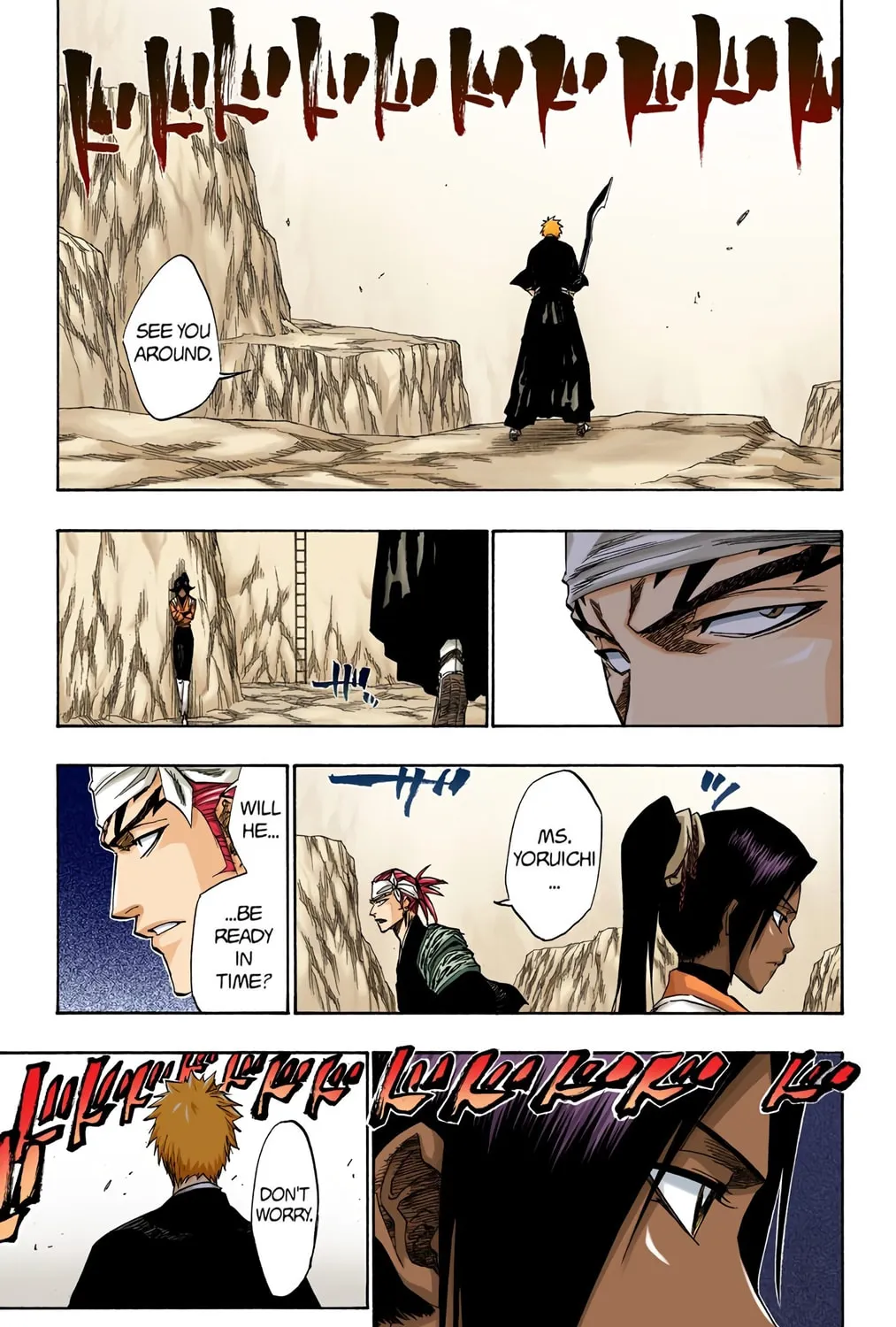 Bleach Colored Manga