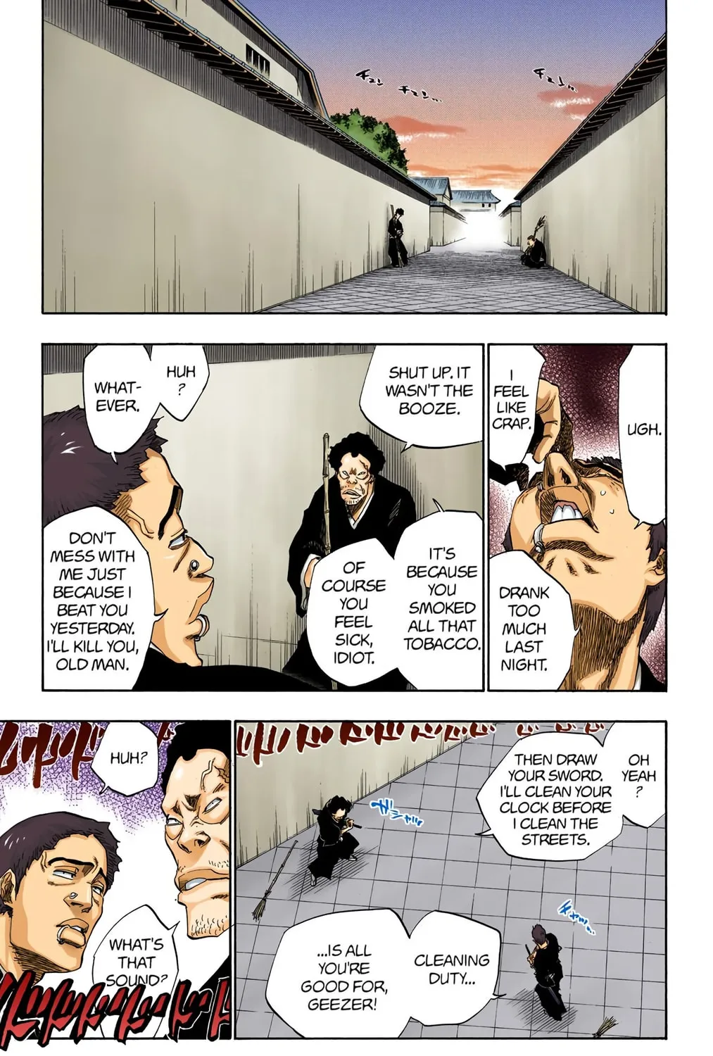 Bleach Colored Manga