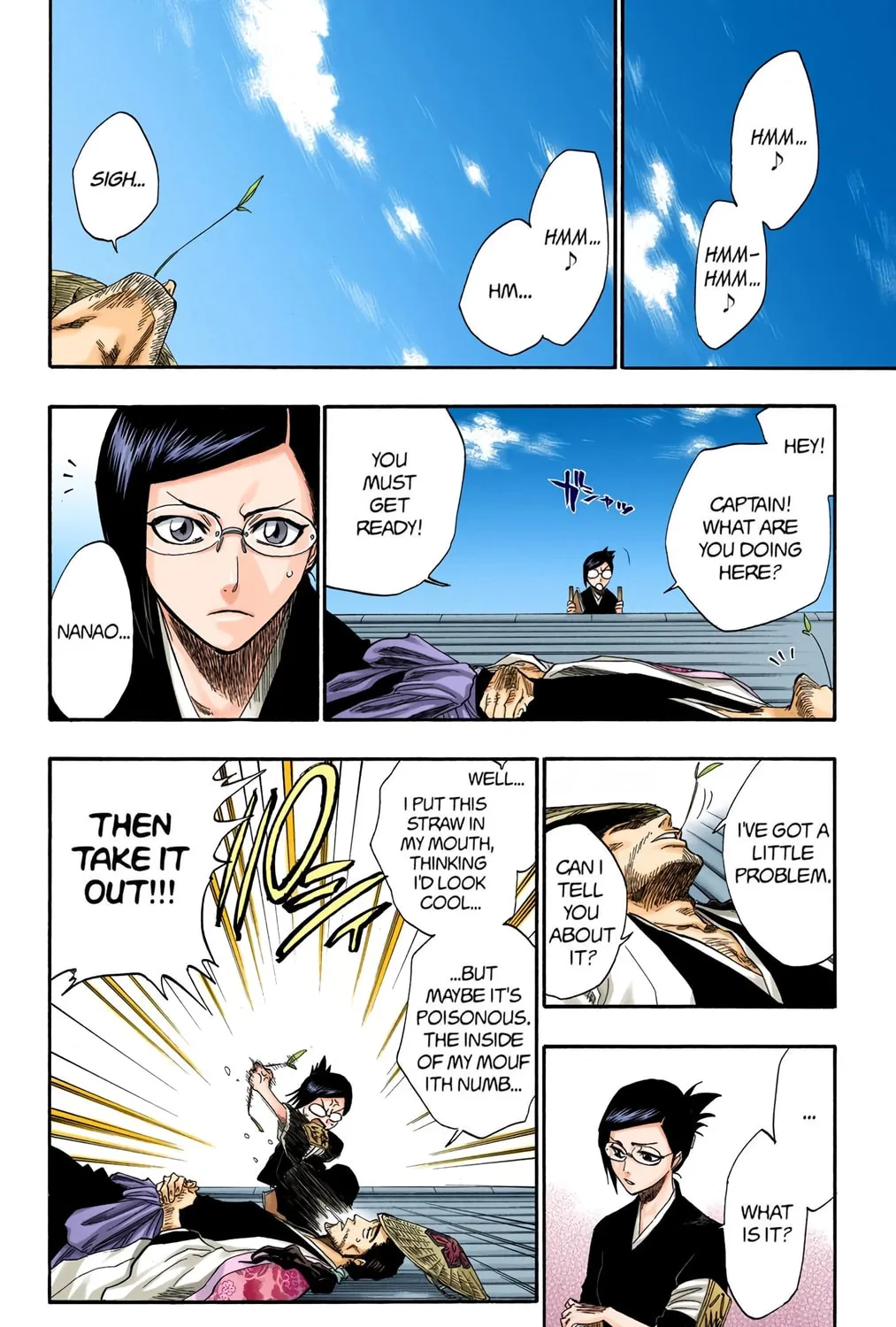 Bleach Colored Manga