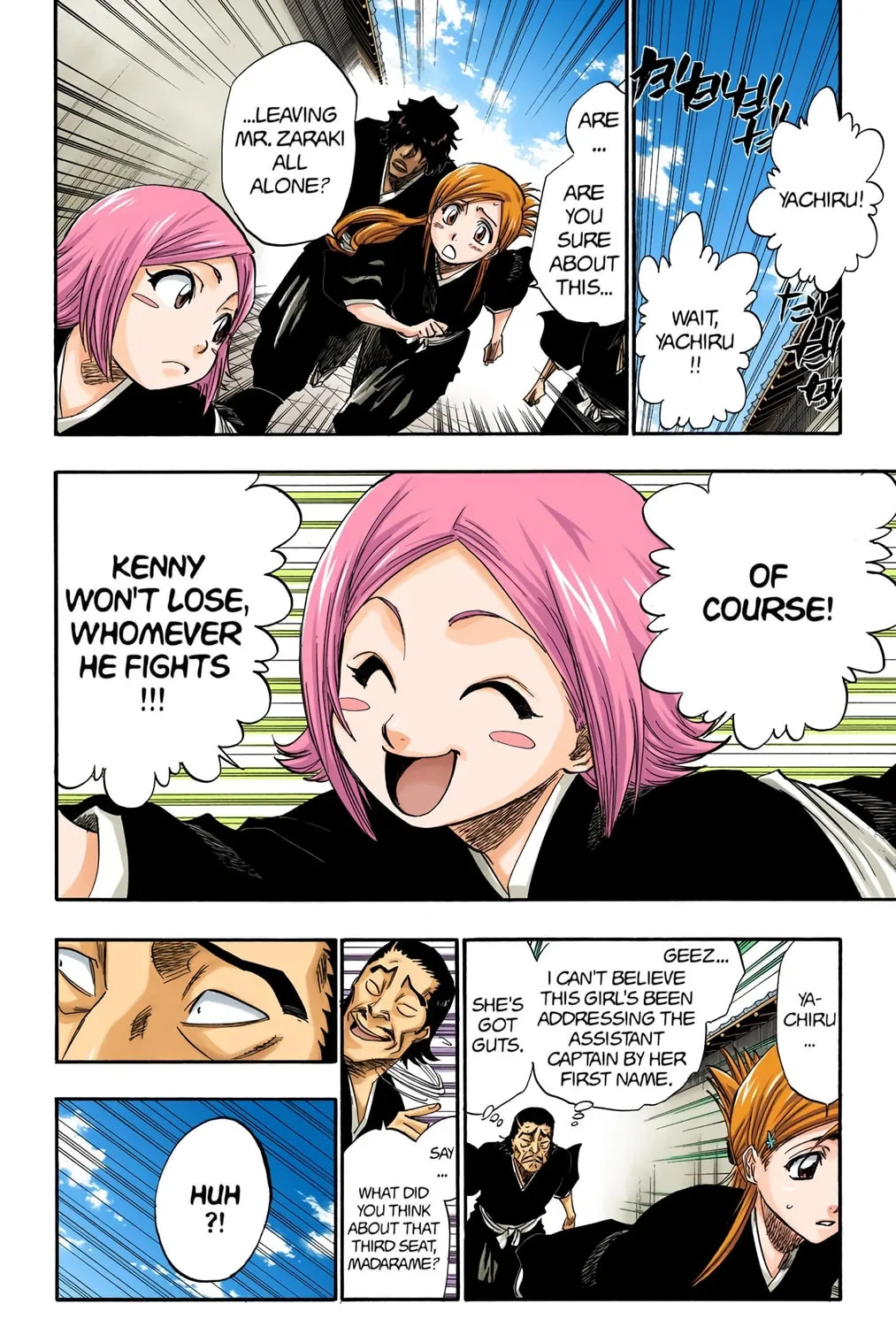 Bleach Colored Manga