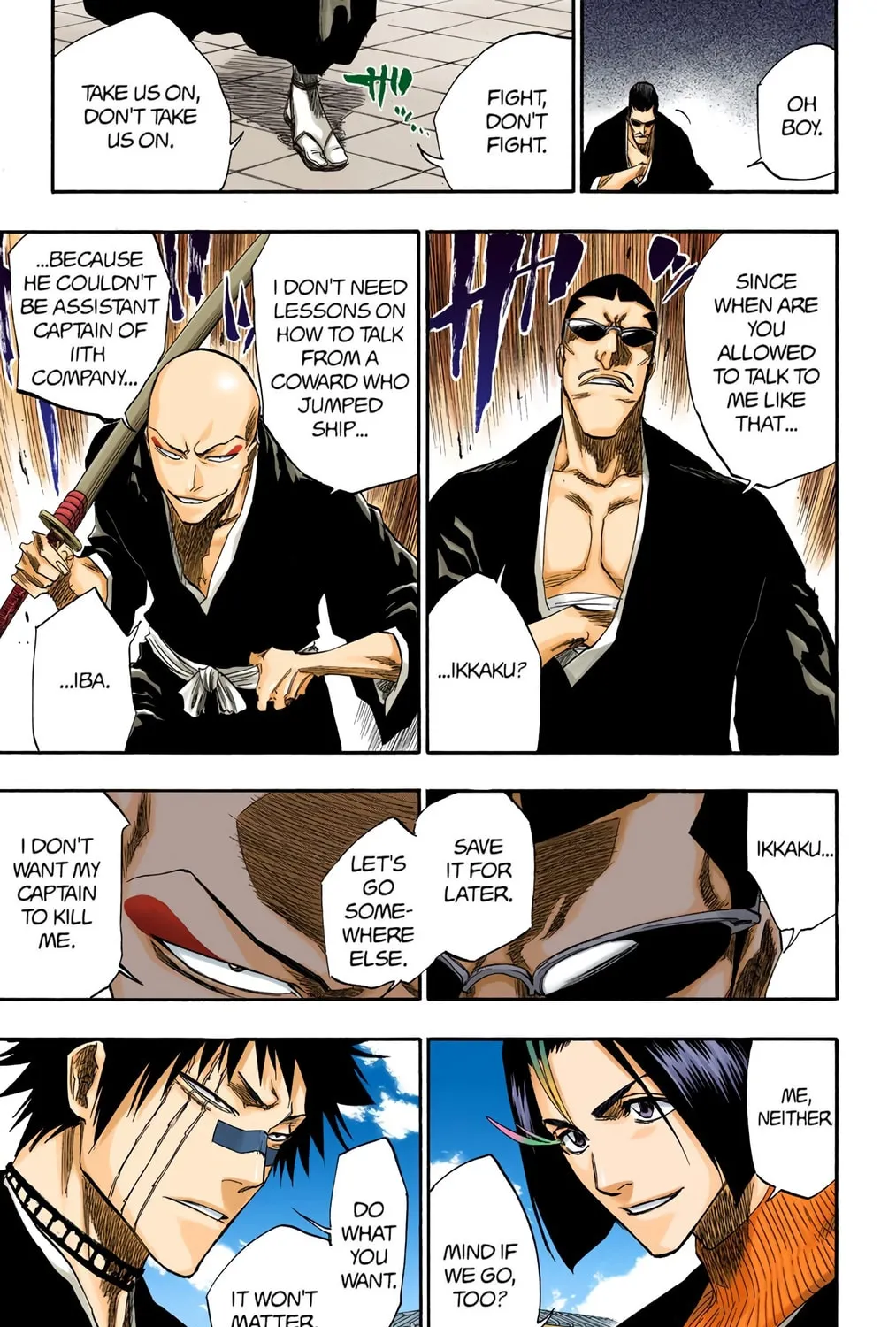 Bleach Colored Manga