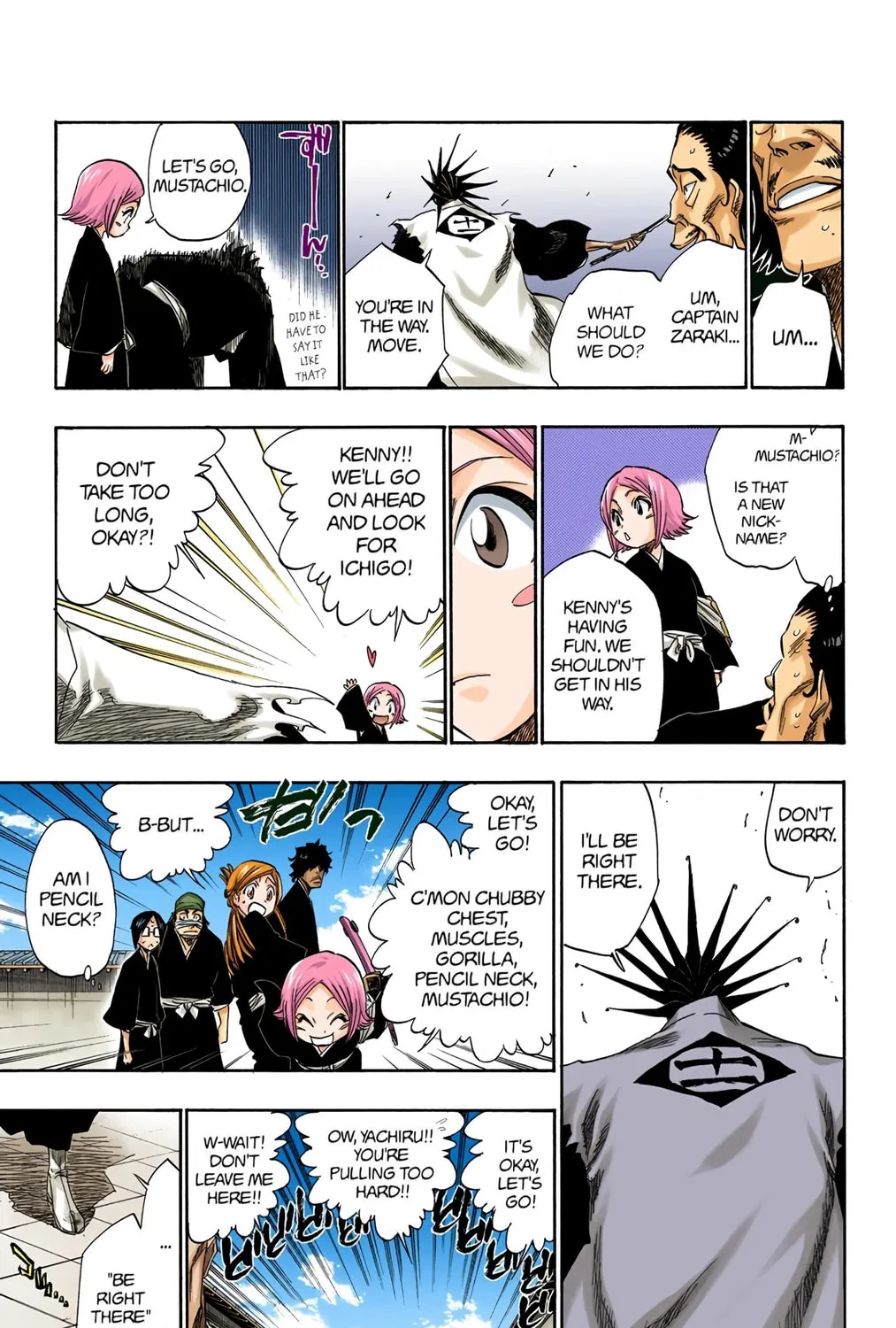 Bleach Colored Manga
