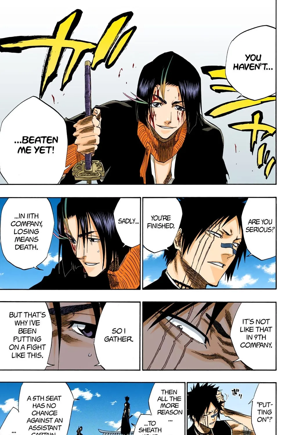 Bleach Colored Manga