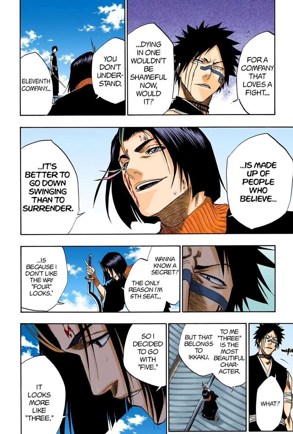Bleach Colored Manga