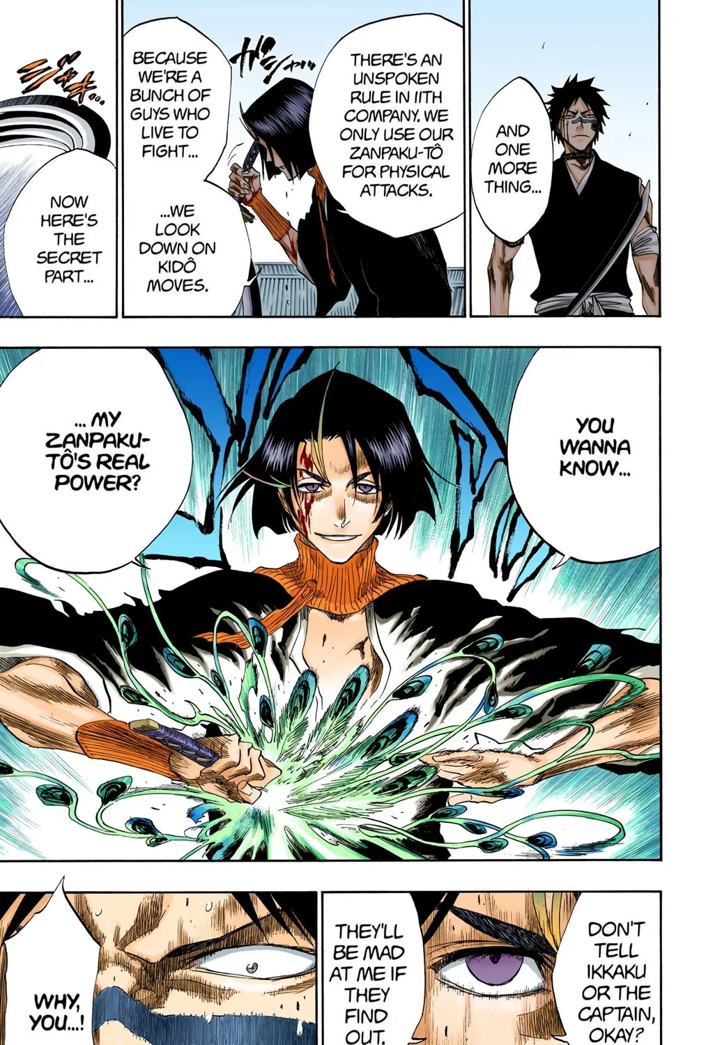 Bleach Colored Manga