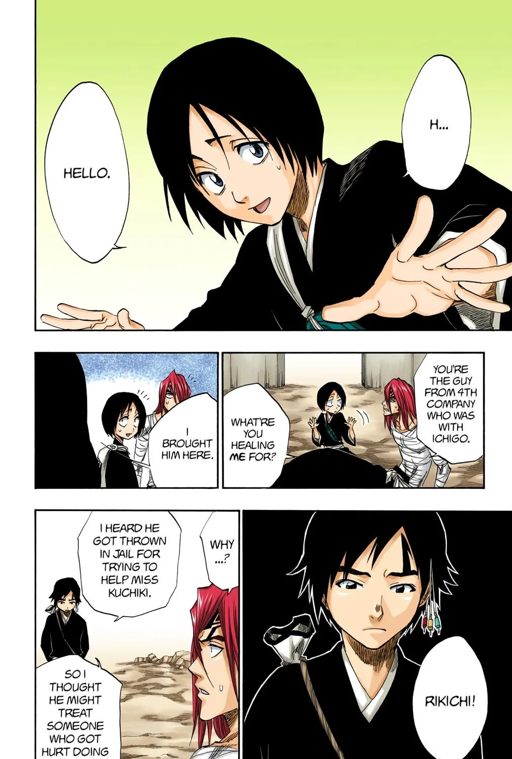 Bleach Colored Manga
