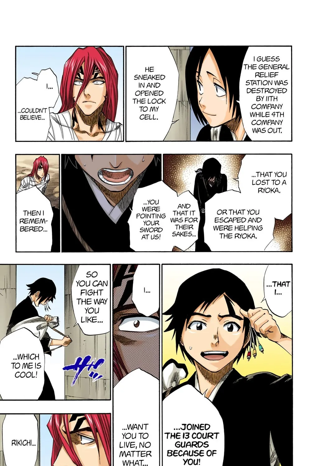 Bleach Colored Manga