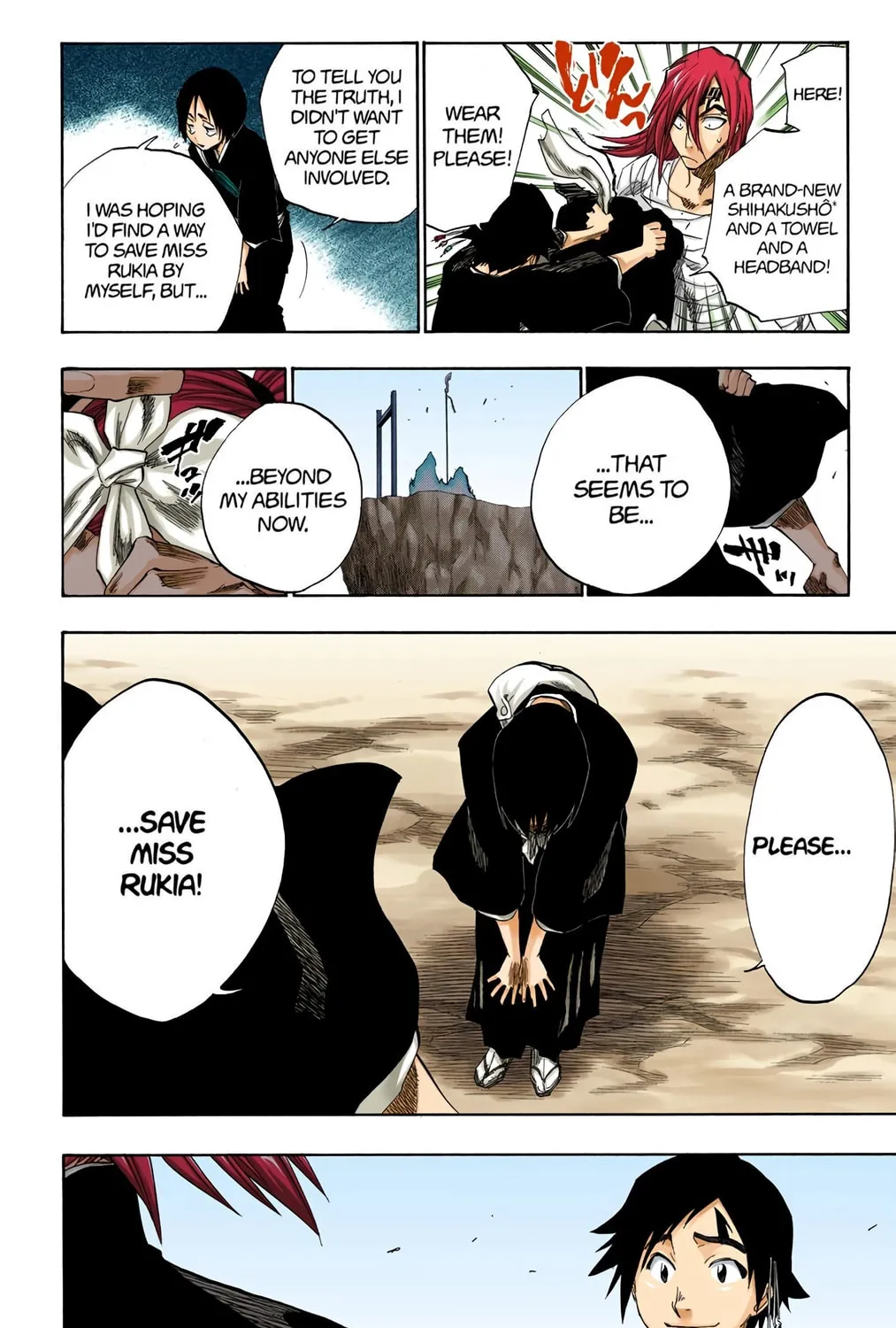 Bleach Colored Manga