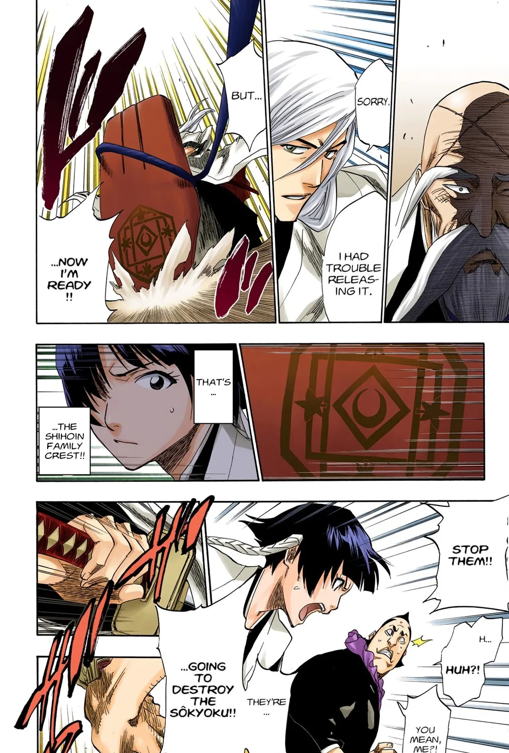 Bleach Colored Manga
