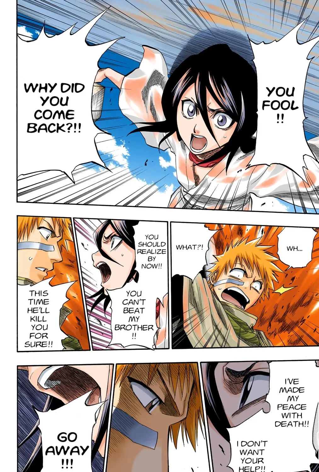 Bleach Colored Manga