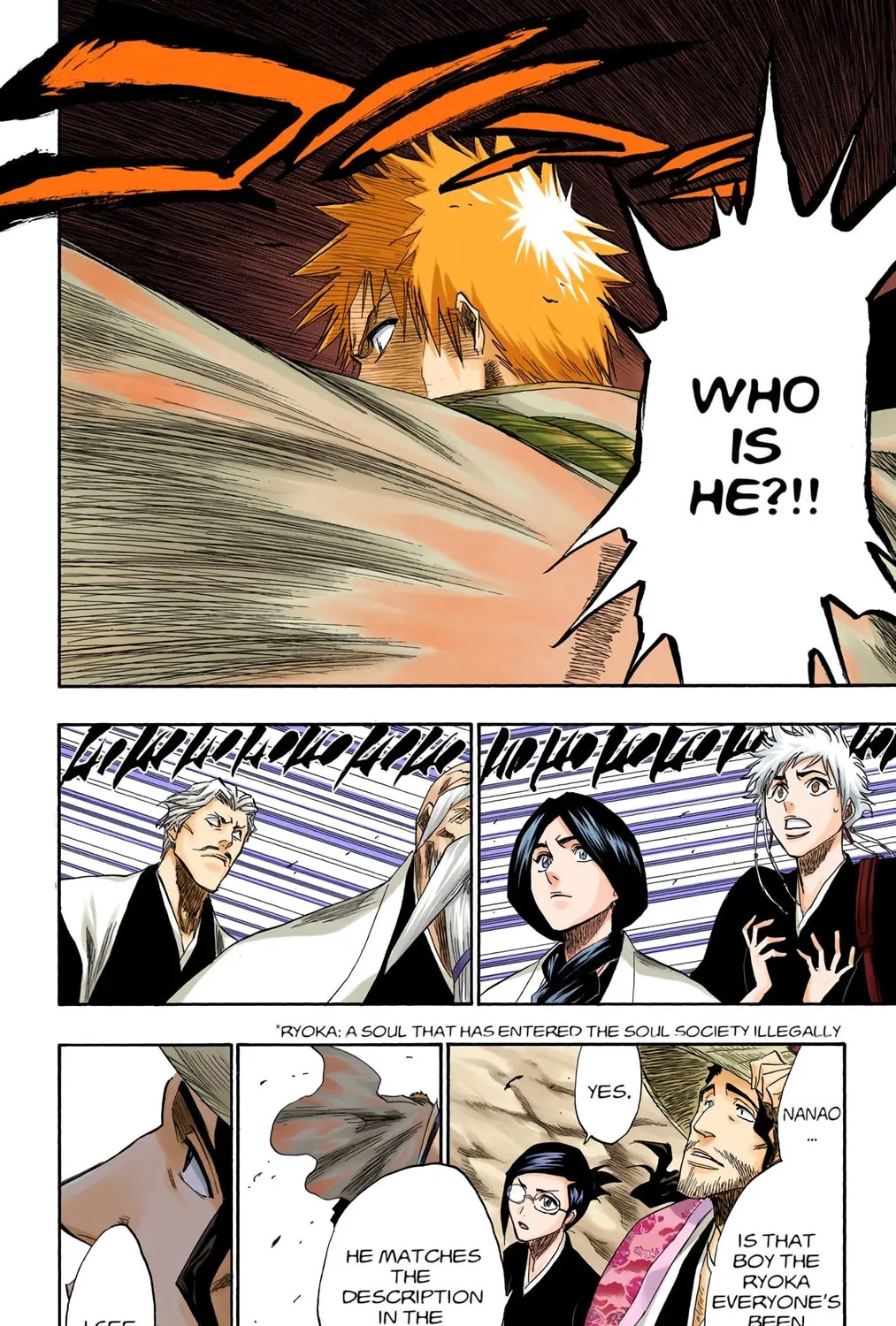 Bleach Colored Manga