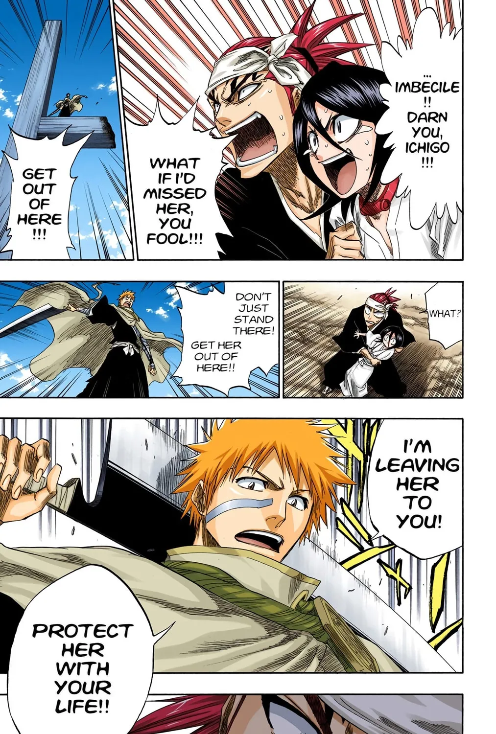 Bleach Colored Manga