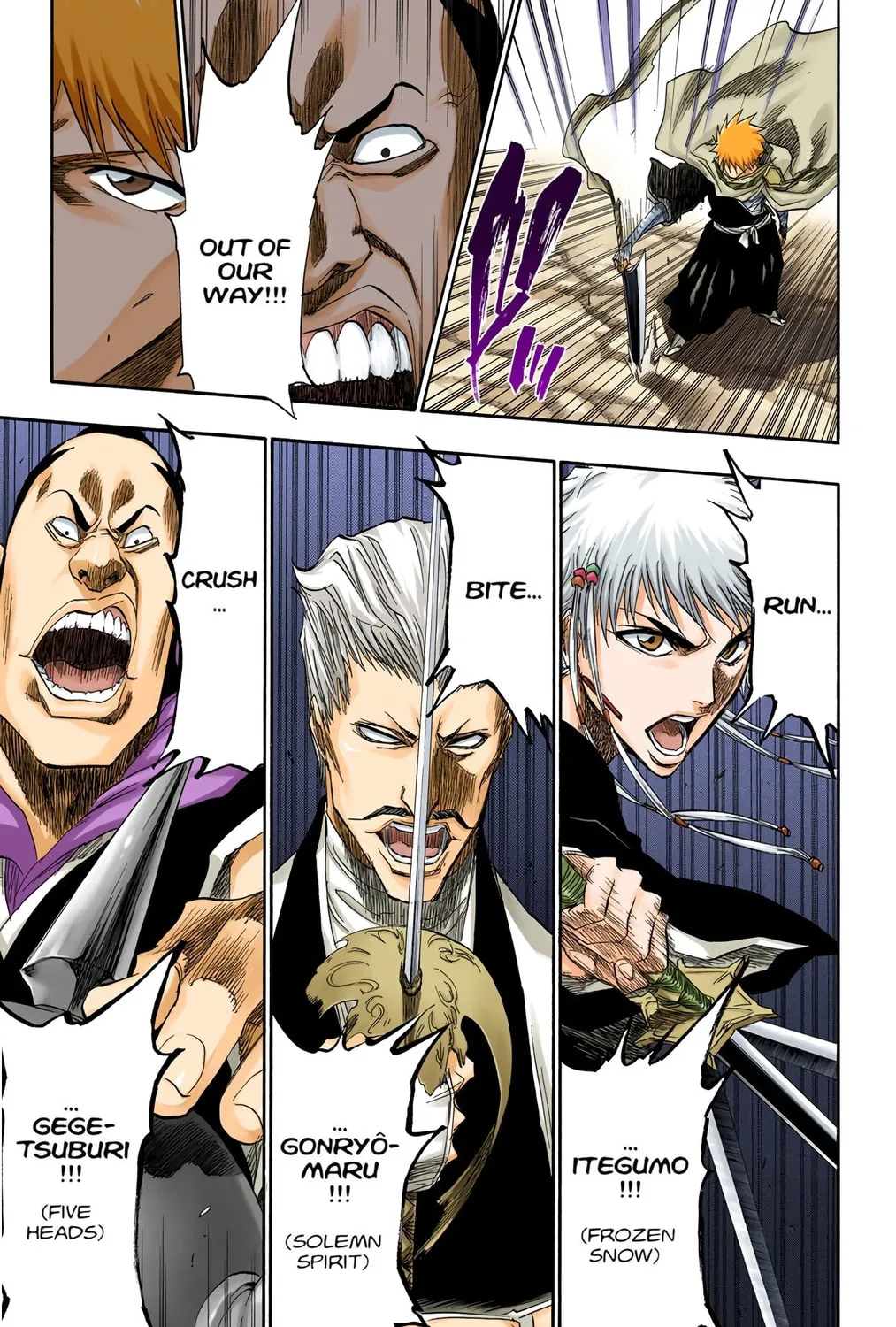 Bleach Colored Manga