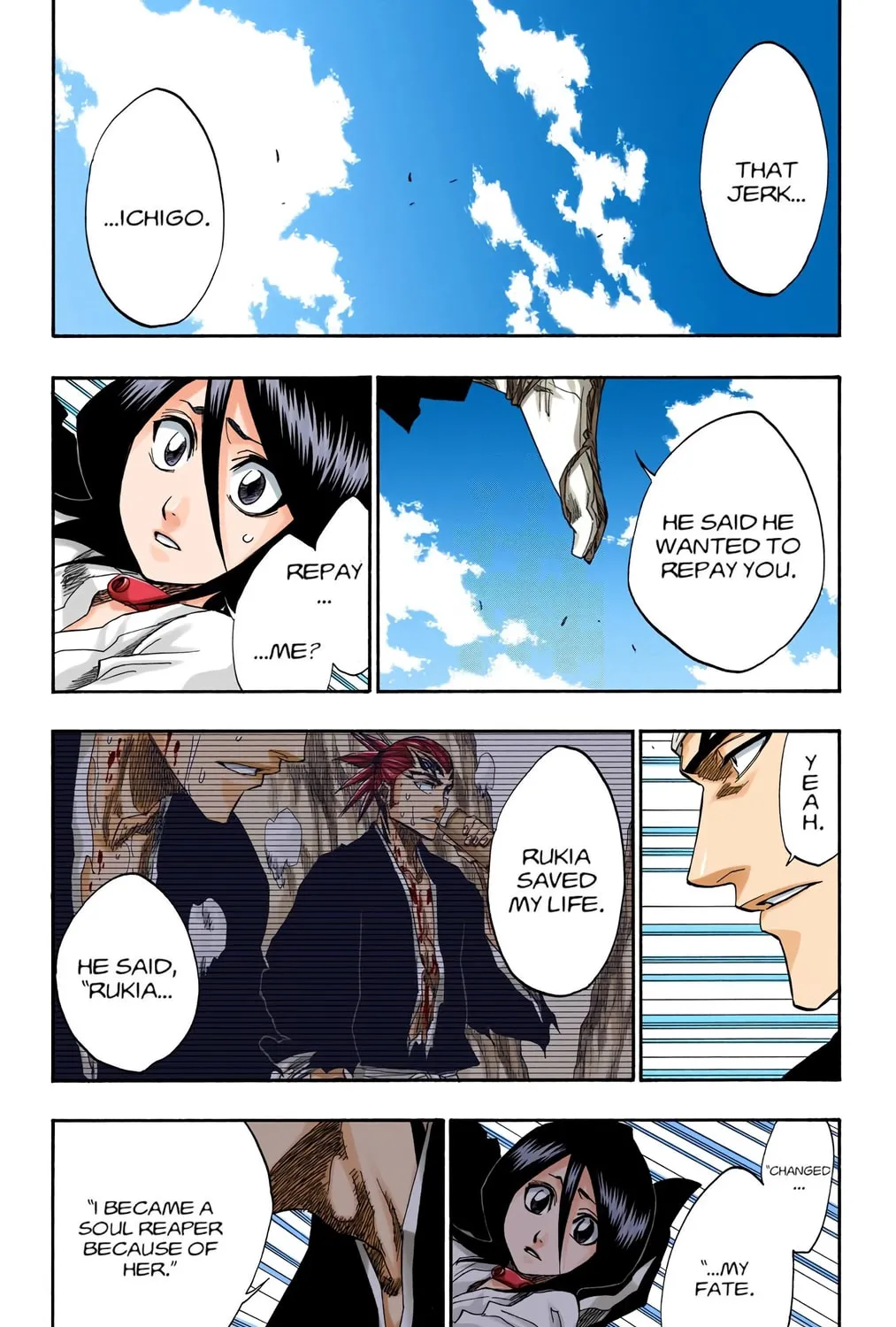 Bleach Colored Manga