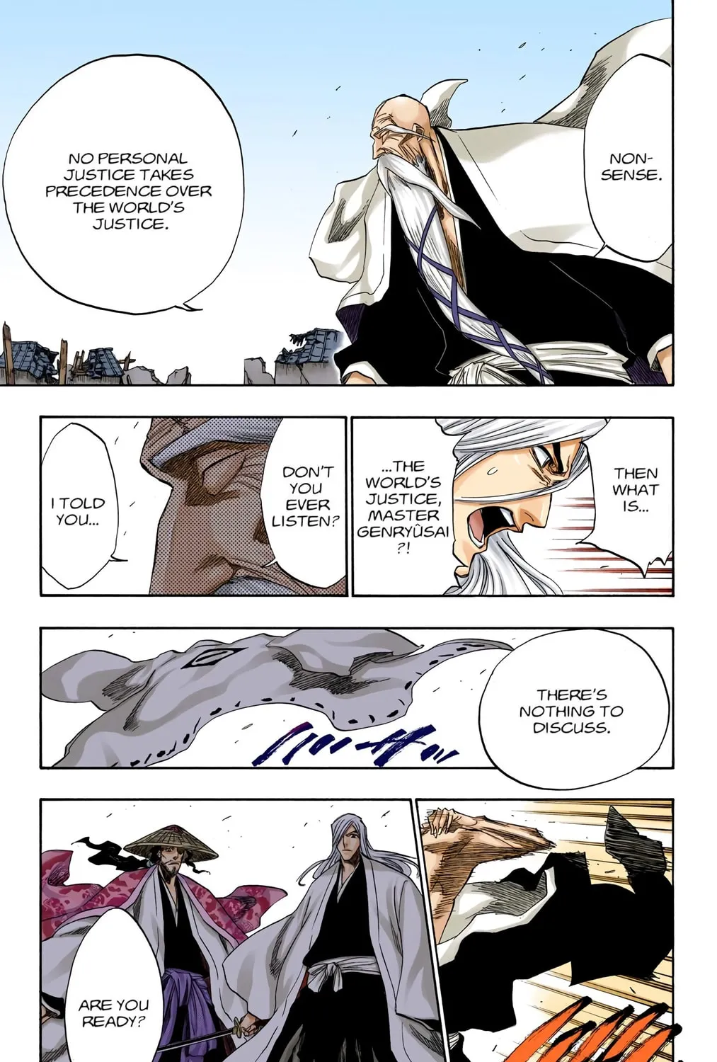 Bleach Colored Manga