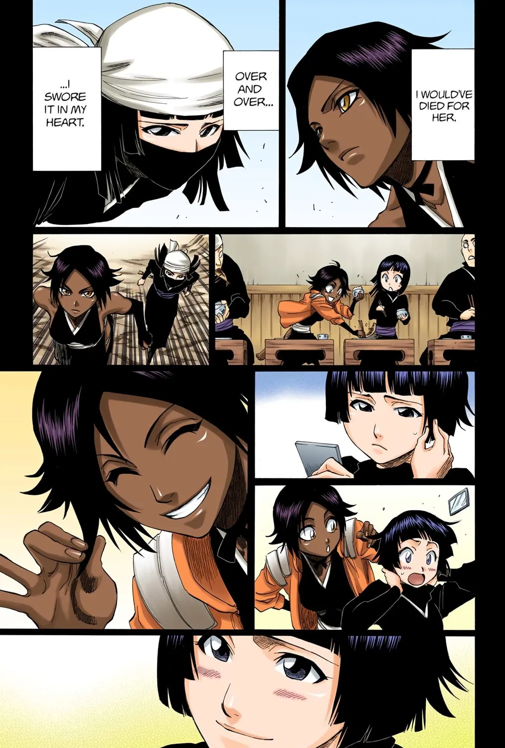 Bleach Colored Manga