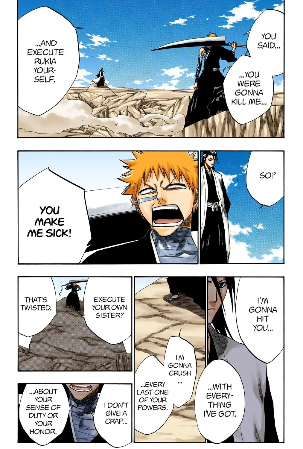 Bleach Colored Manga