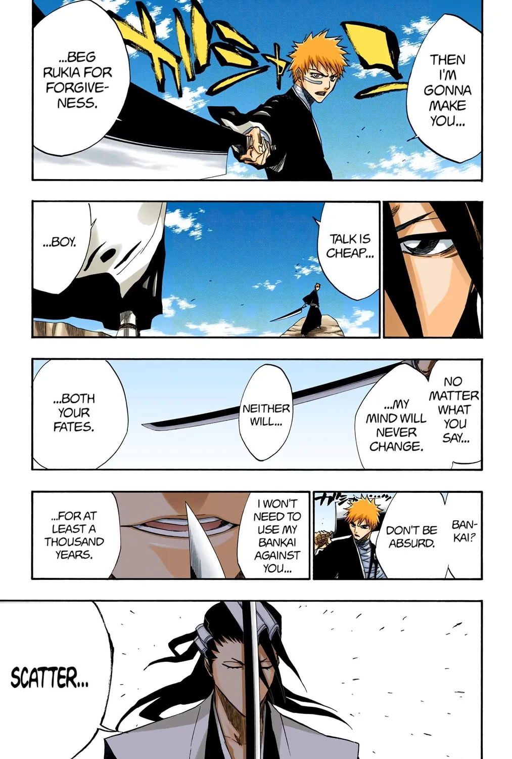 Bleach Colored Manga