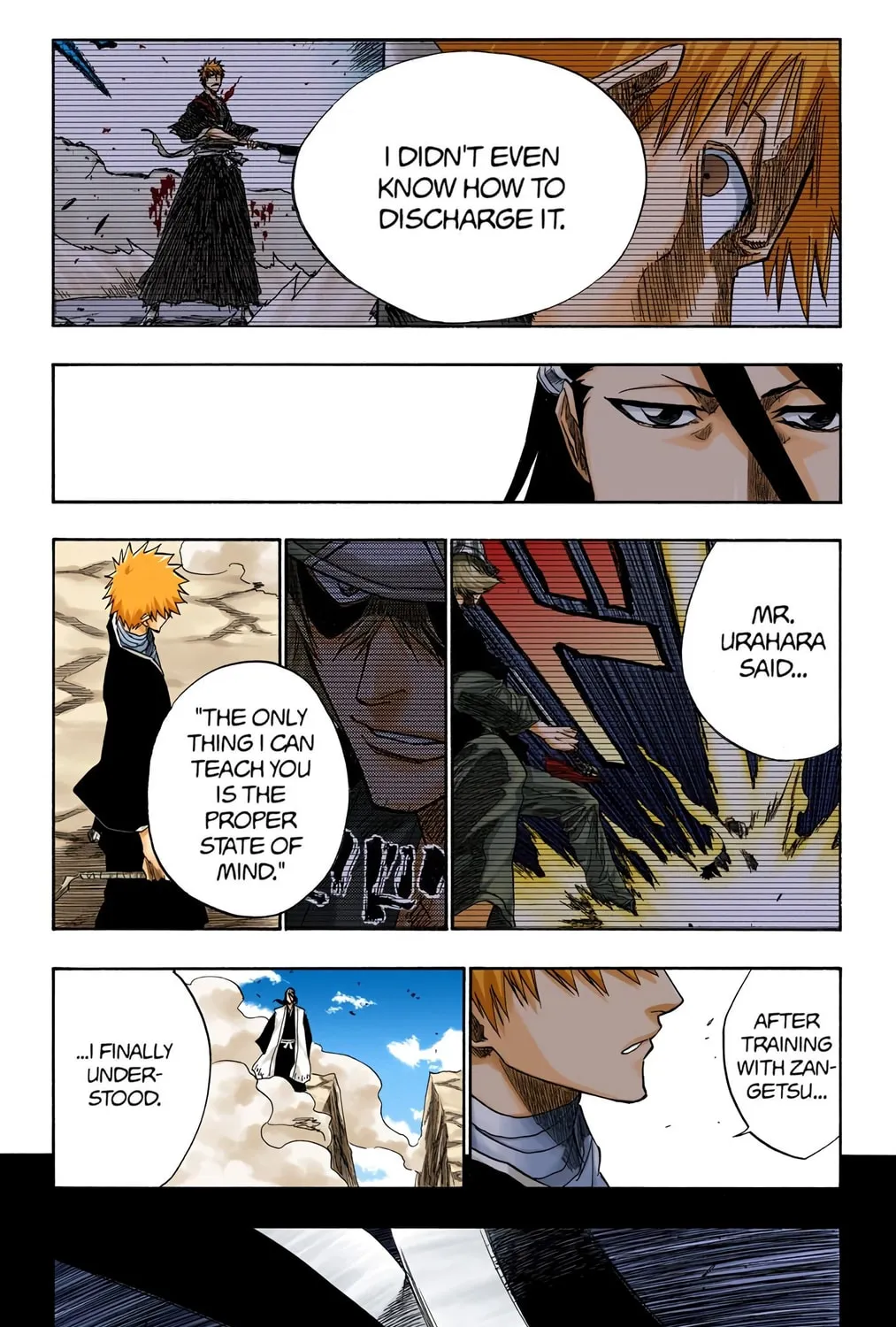 Bleach Colored Manga