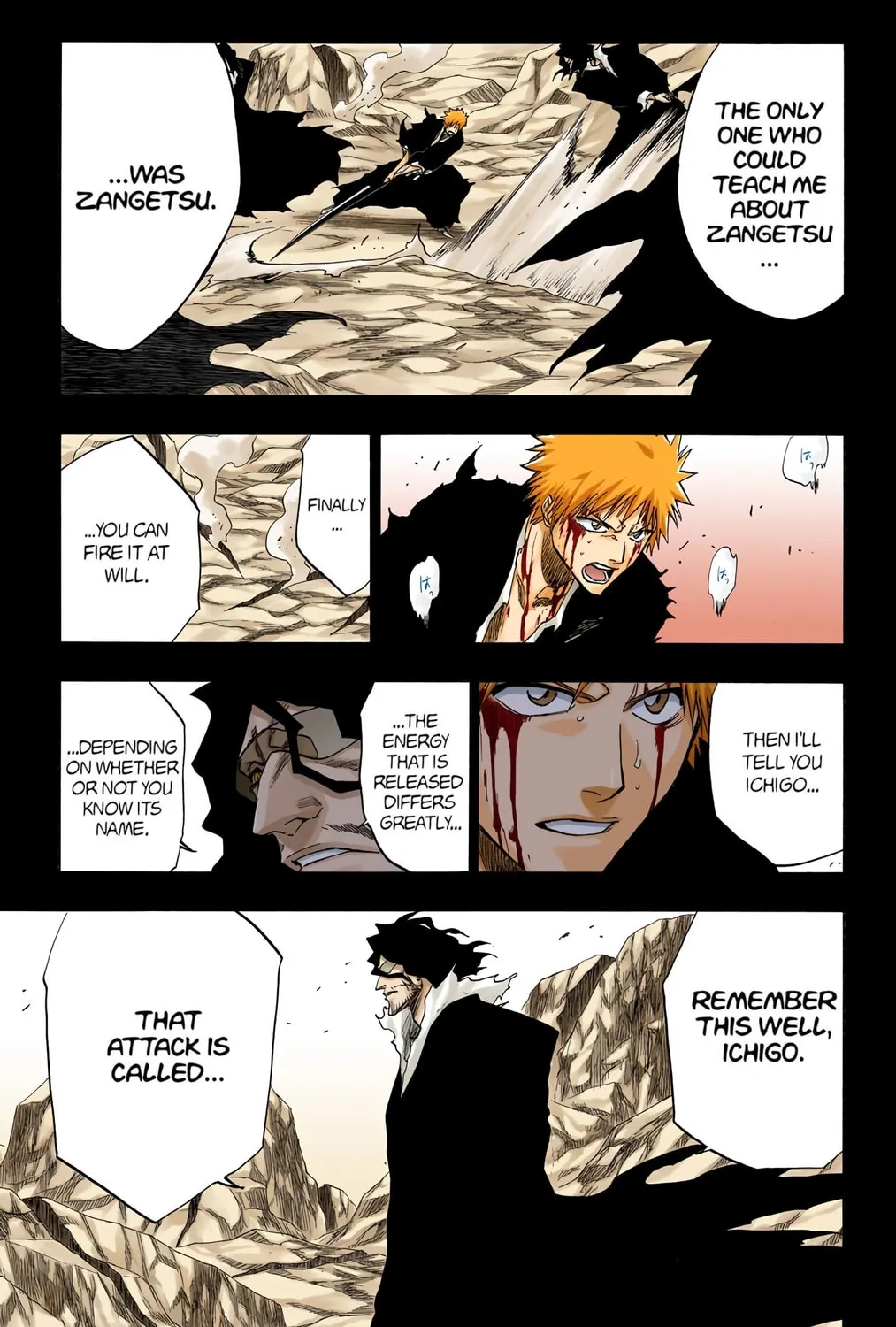 Bleach Colored Manga