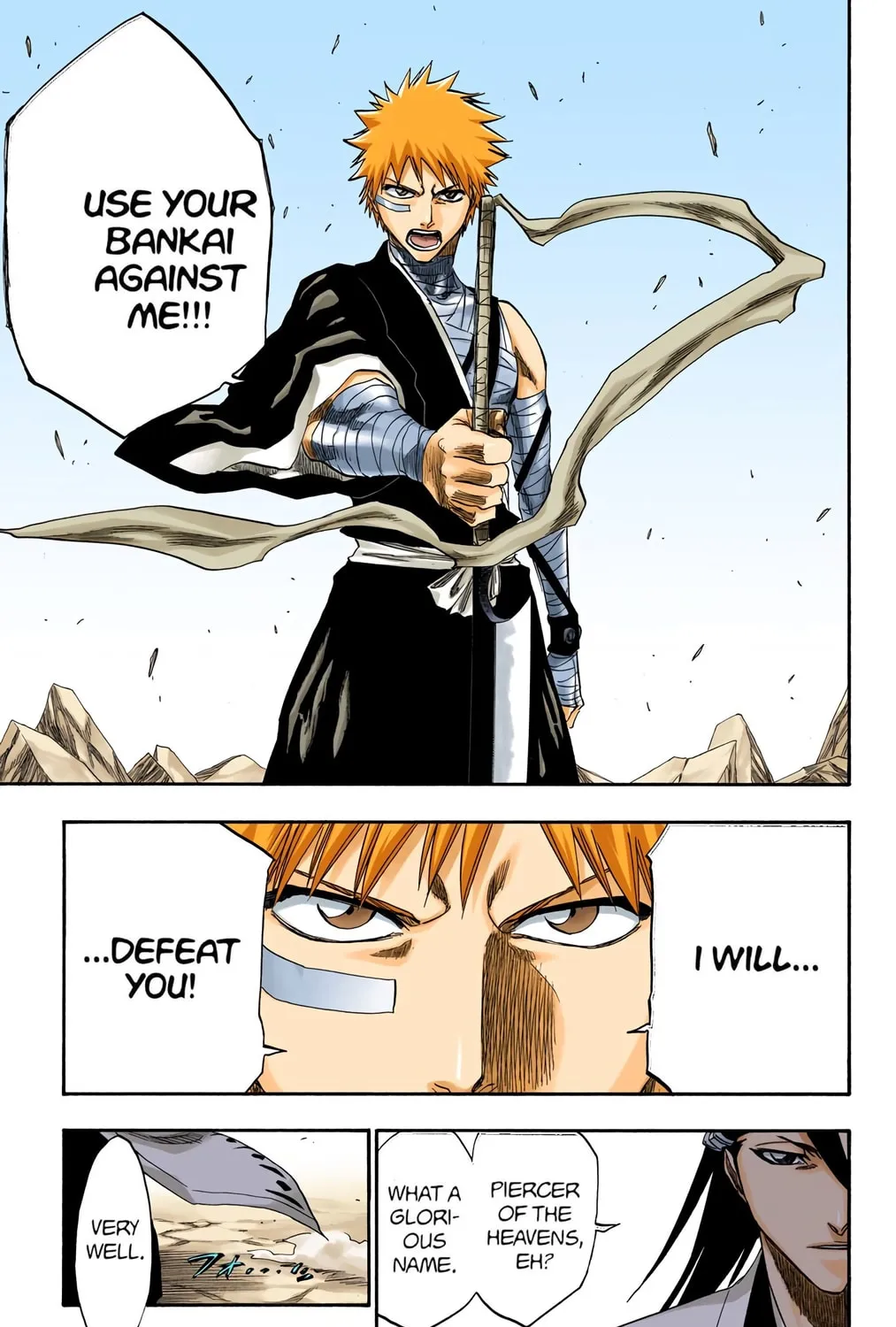Bleach Colored Manga